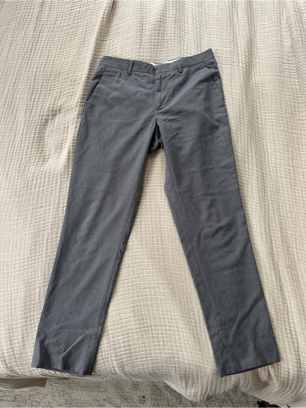 MAISON MARGIELA Slim Gray Pants Size 46